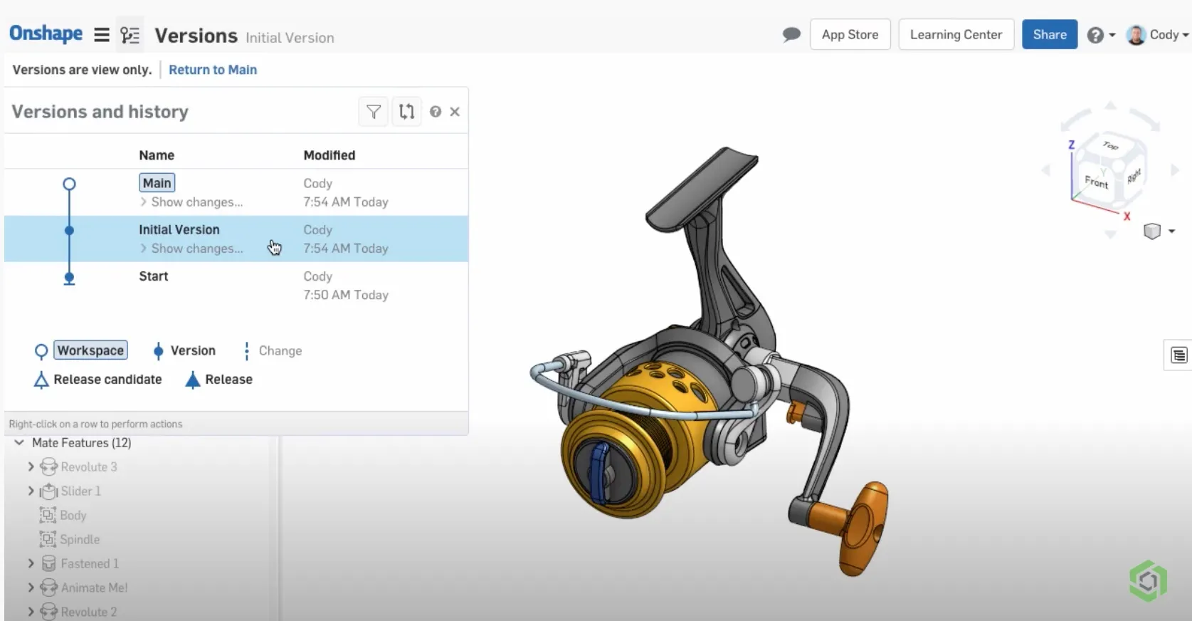 onshape screenshot