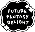 Future Fantasy Delight logo with a black circle background