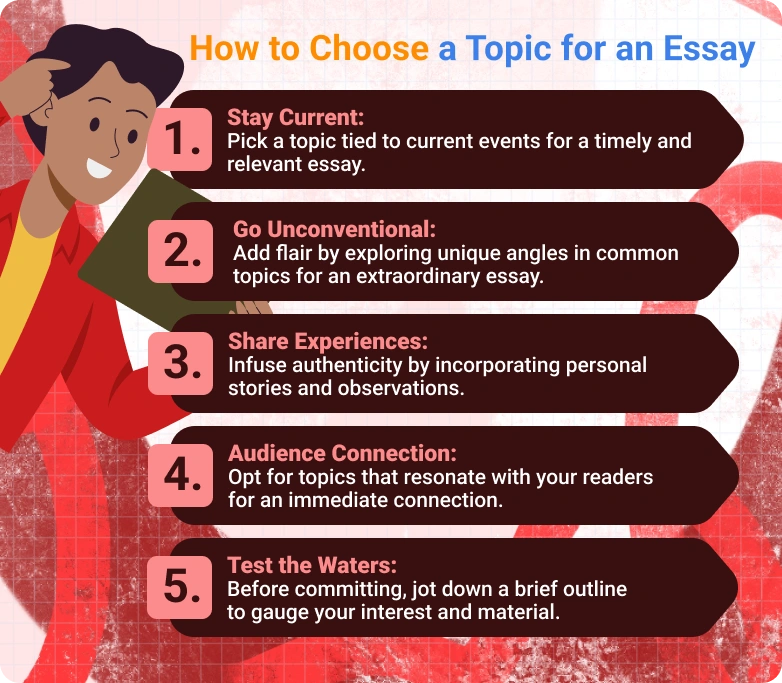 choose topics for an essay