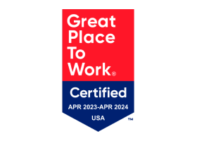 Great places to work award badge