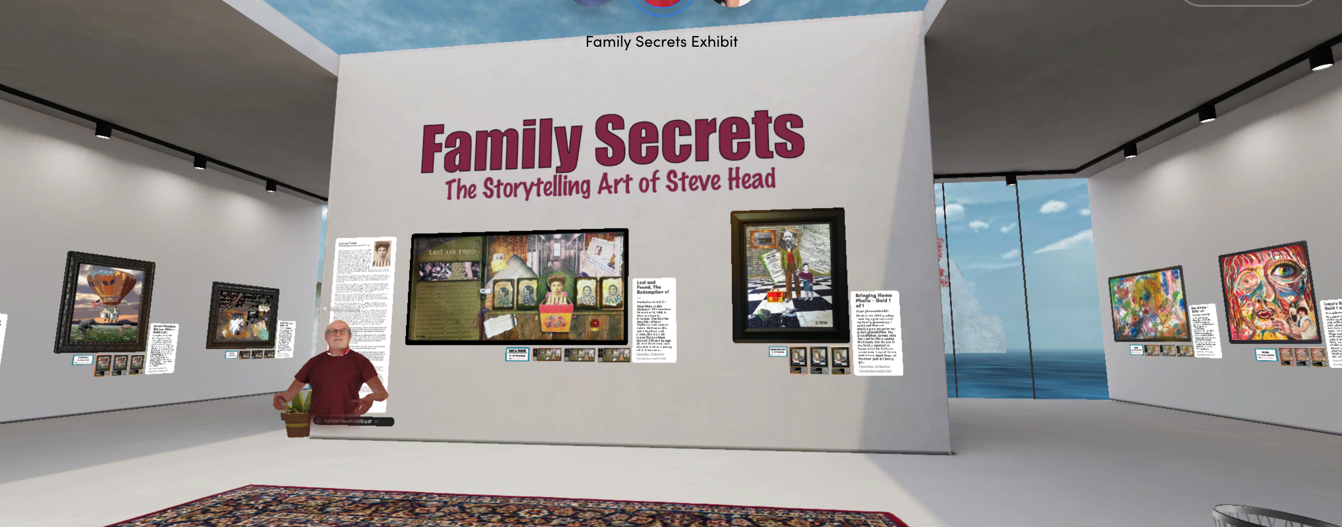 Family Secrets NFT Art Exhibit & The Healing Power of Storytelling in VR