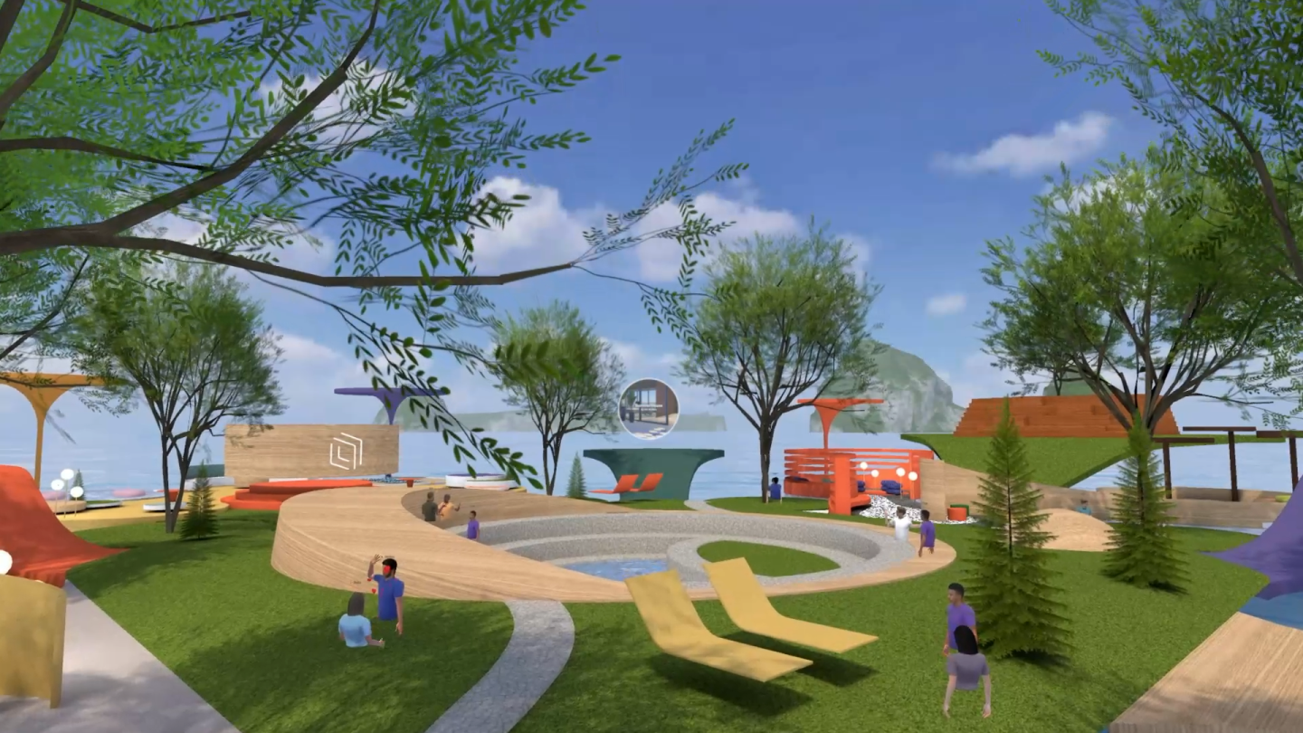 Spatial Park: A Community Hub in Spatial's Metaverse