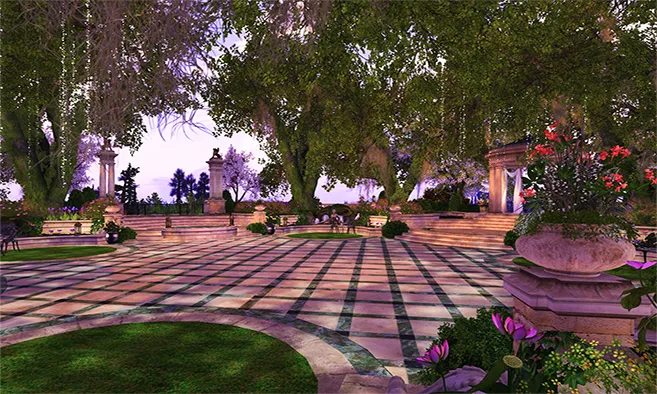 The Garden Terrace at Calas Galadhon