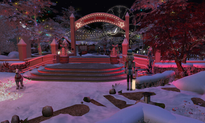 The Atrium Club Winter Magic Park