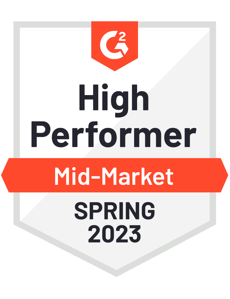 High Performer Mid-Market - UserVoice Images