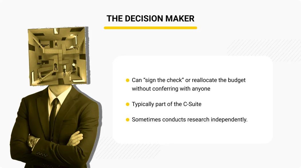 who is a decision maker