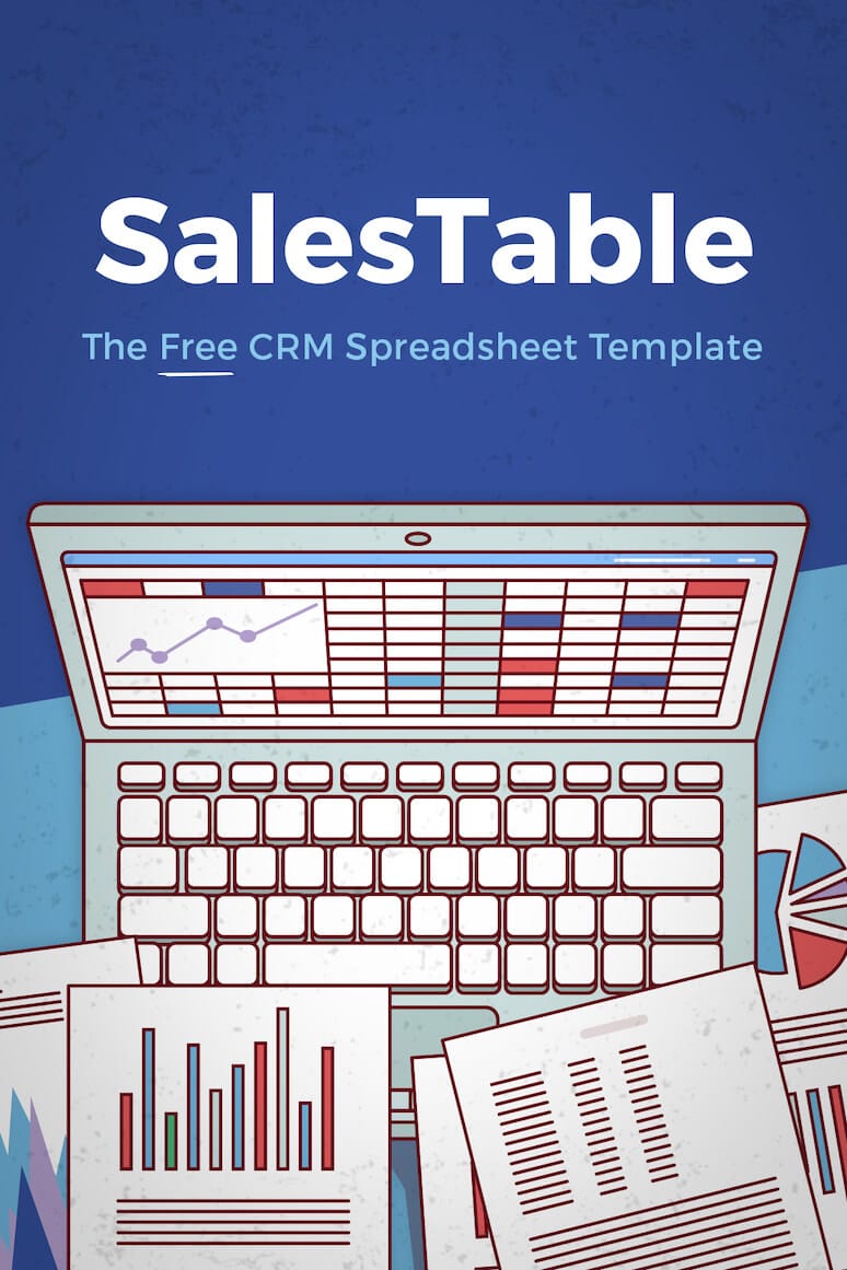 SalesTable: Modelo de CRM em folha de cálculo