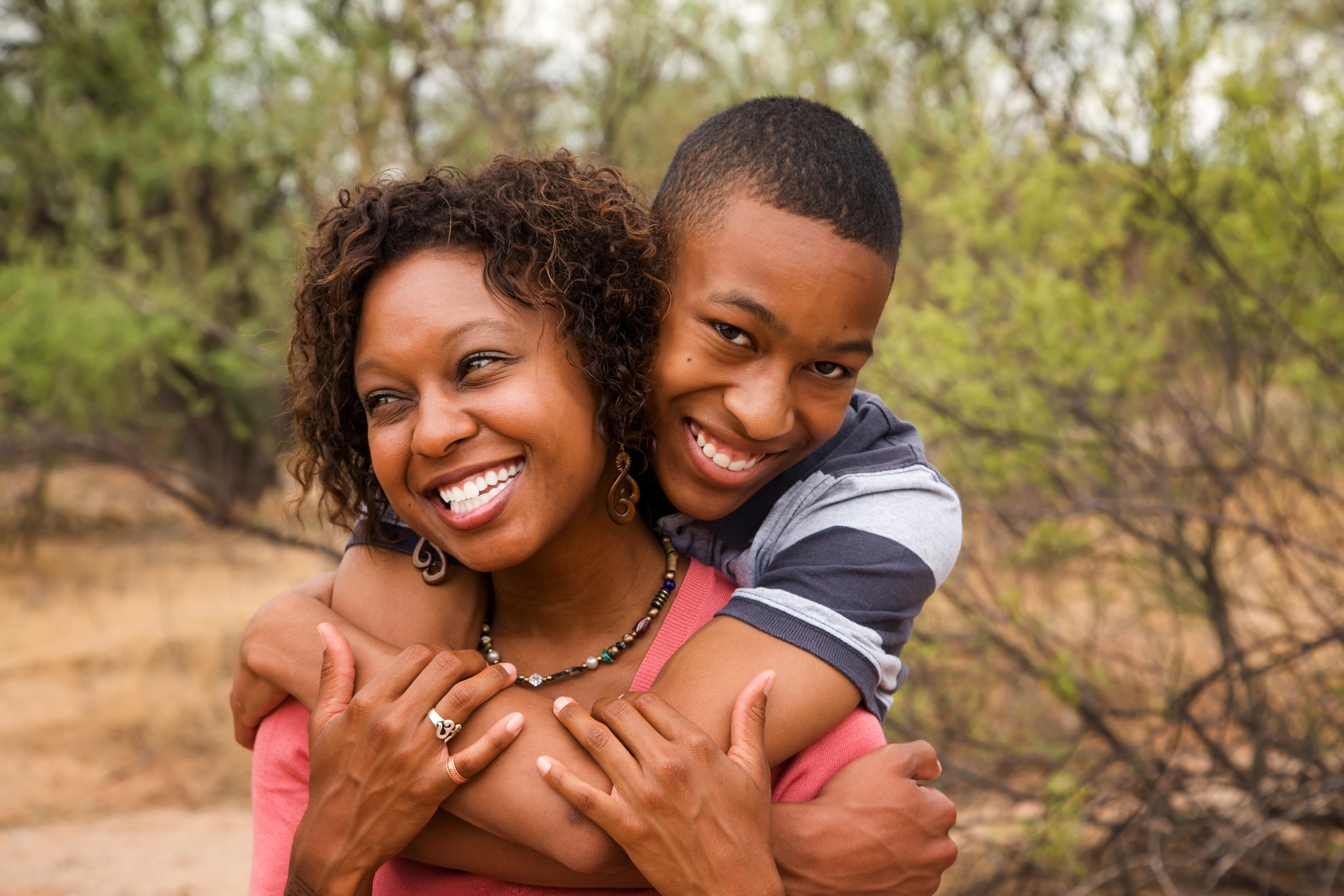 Child with caregiver