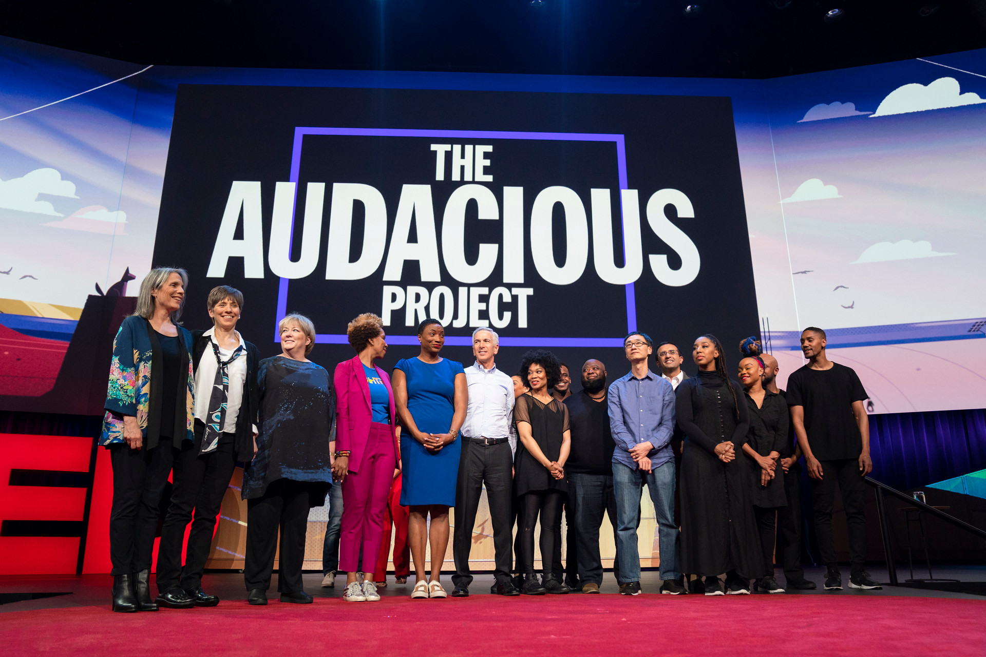 Audacious Grantees on the TED stage