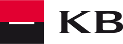 A logo of a KB - a bank.