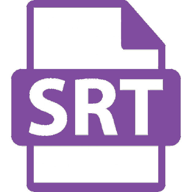 logo of SRT subtitles, simon says export format