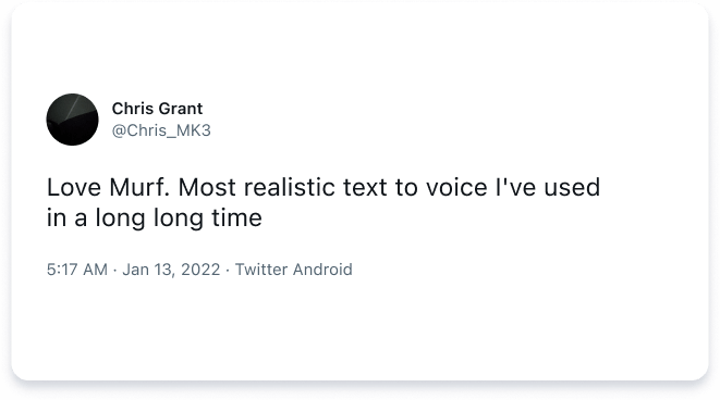 Tweets-Chris Grant