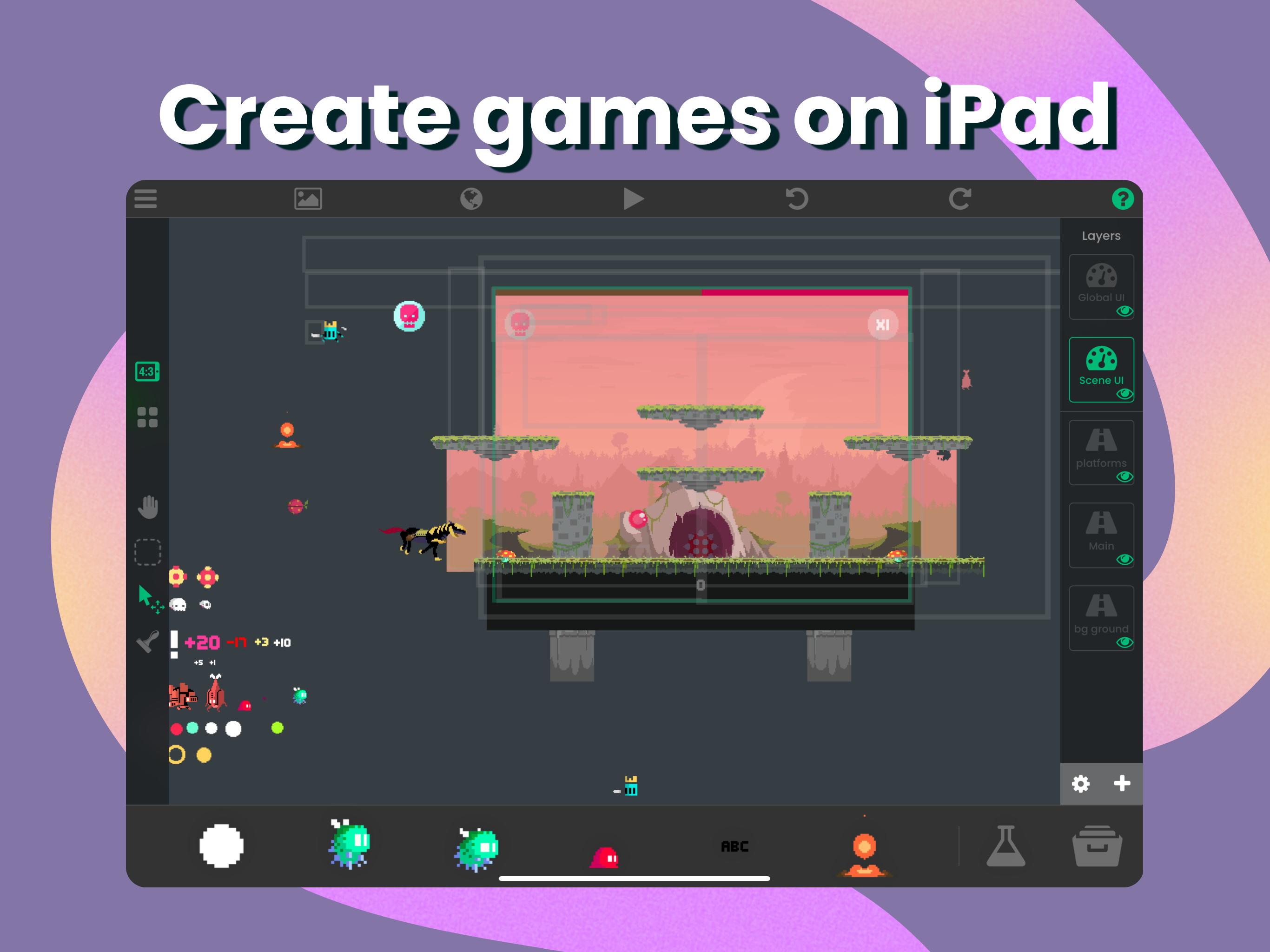 Make a Game on iPad with Procreate and hyperPad