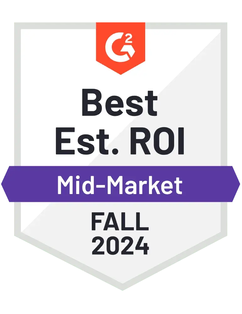 Fall 2024; best roi mid market