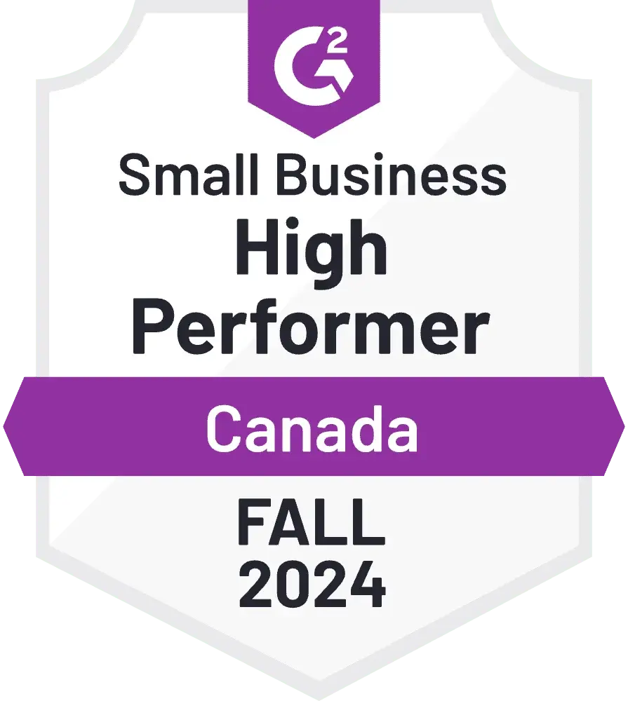 Fall 2024; high performer canada small biz