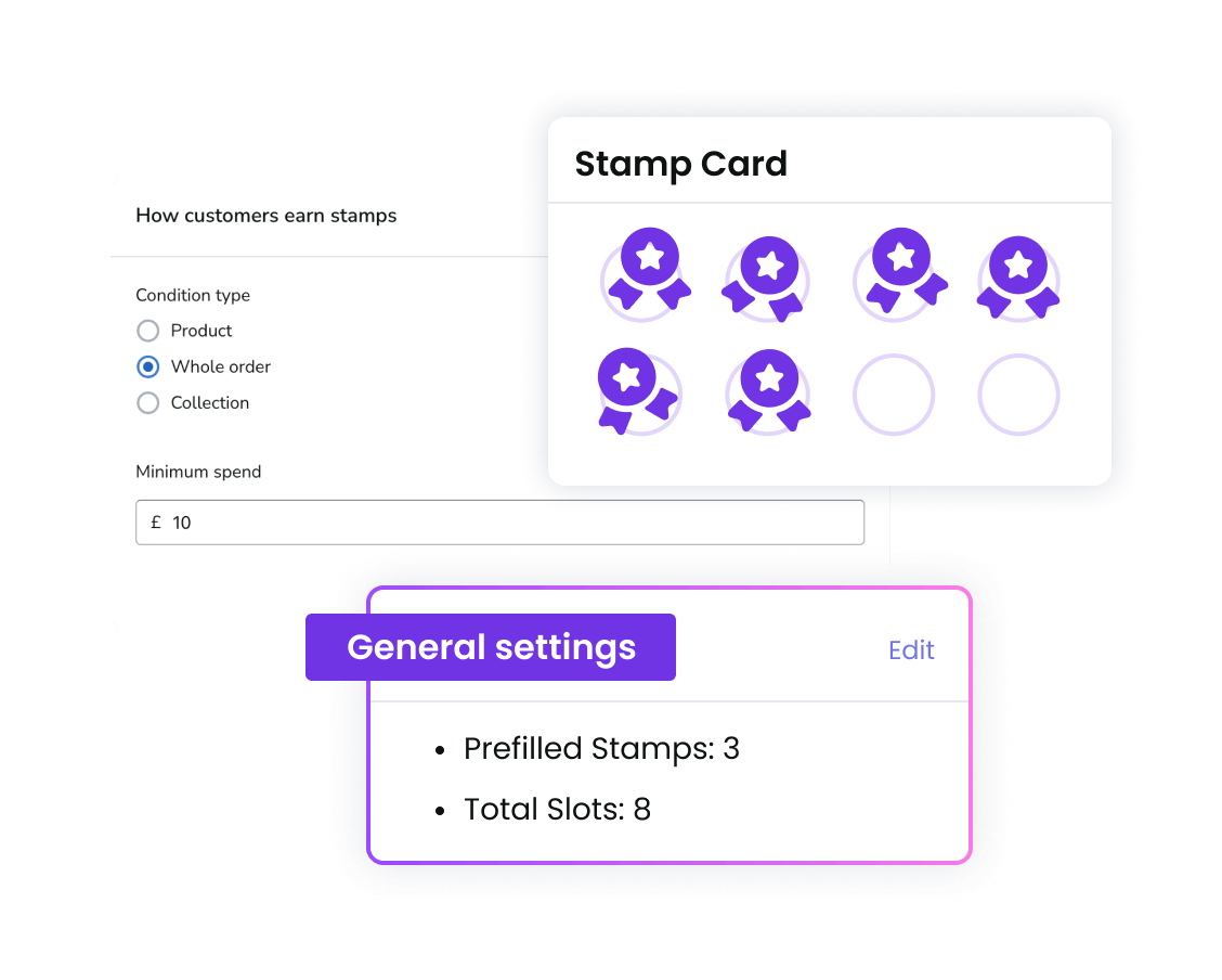 Stampcard by influence.io loyalty program app