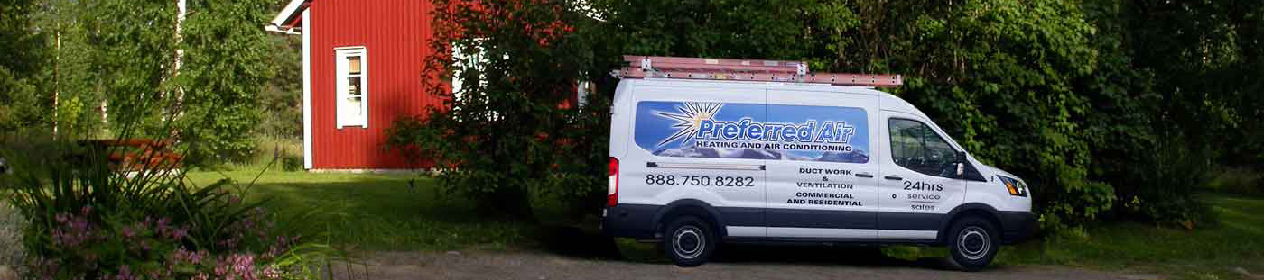 Preferred Air offers 24/7 HVAC services for residential and commercial clients in the North Shore area of Massachusetts 