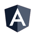 Framework logo: Angular