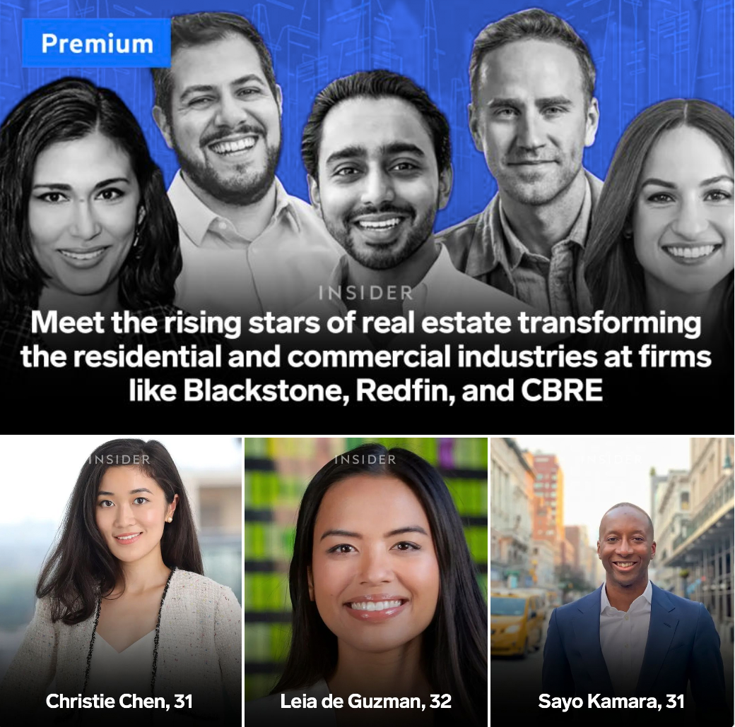 Cambio co-founder, Leia, is named a Business Insider rising star of commercial real estate