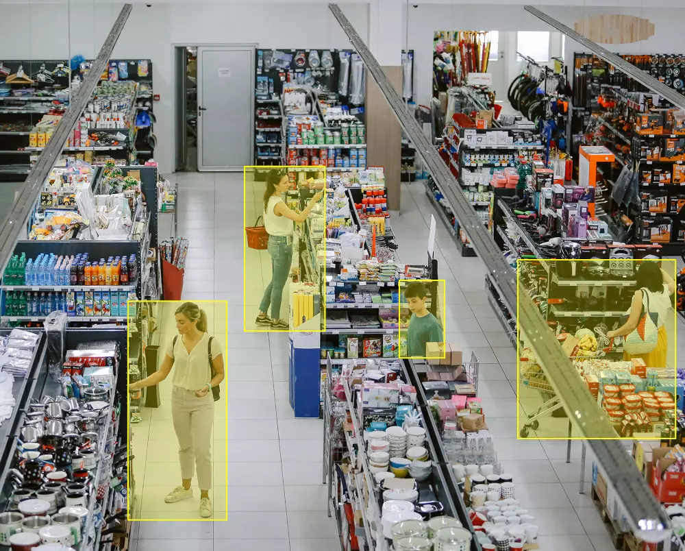 store traffic detection