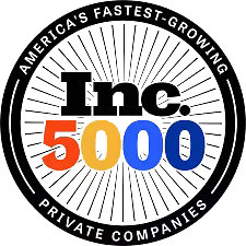 Inc 5000 award logo.