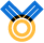 Medal icon.