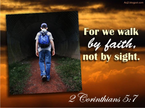 walk by faith