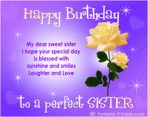 birthday quotes - birthday quotes for sister