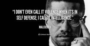 malcolm x quotes on violence