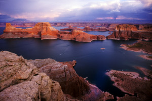 wa clark lake ak crater lake or lake powell ut