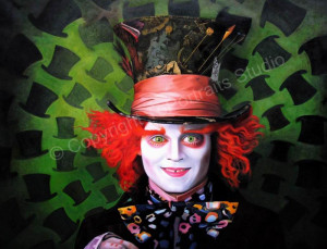 details about mad hatter johnny depp alice in wonderland original