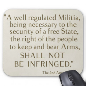 Second Amendment Mousepad