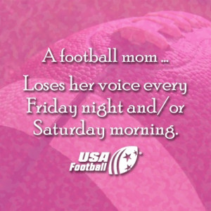 Proud Football Mom Quotes Proud. a football mom. #footballmoms. via ...