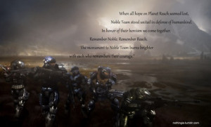 Halo reach quote