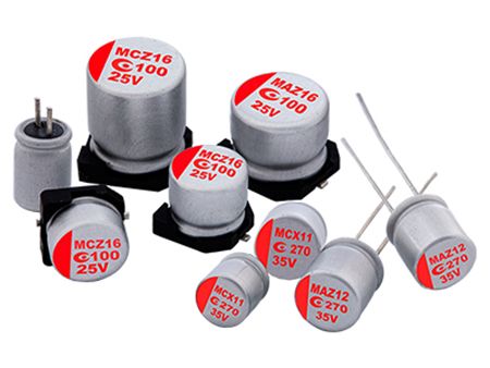 Conductive Polymer Hybrid Aluminum Electrolytic Capacitors (Surface Mount Type) - APAQ conductive polymer hybrid aluminum electrolytic capacitors, SMD