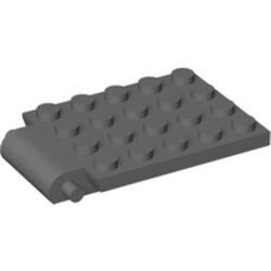 LEGO PART 30042 Plate Special 4 x 6 x 2/3 with Trap Door Hinge ...