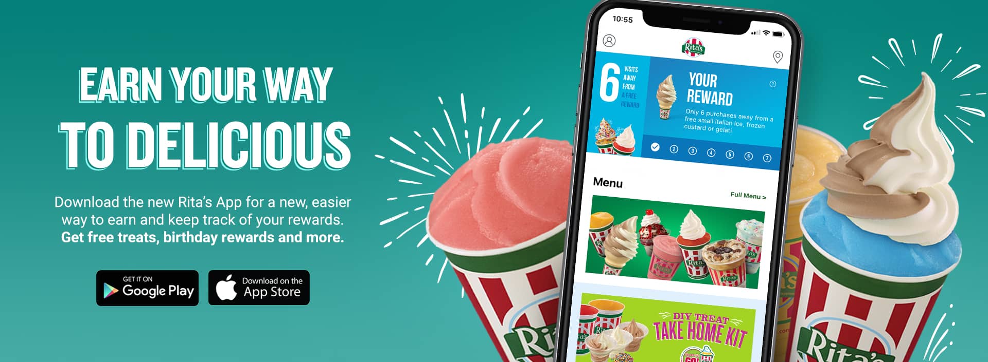 Rita's Ice Loyalty App