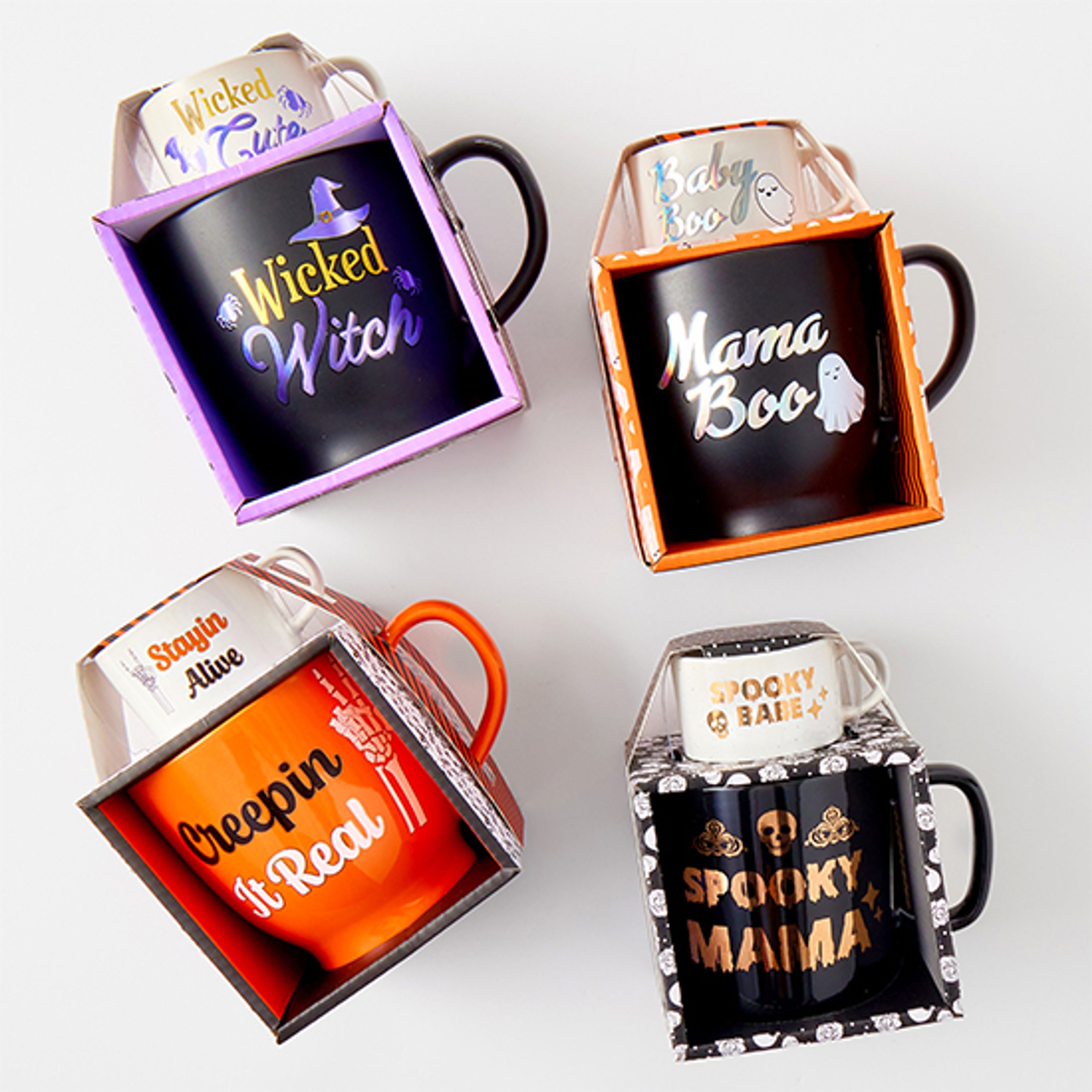 Halloween Mug Sets Each