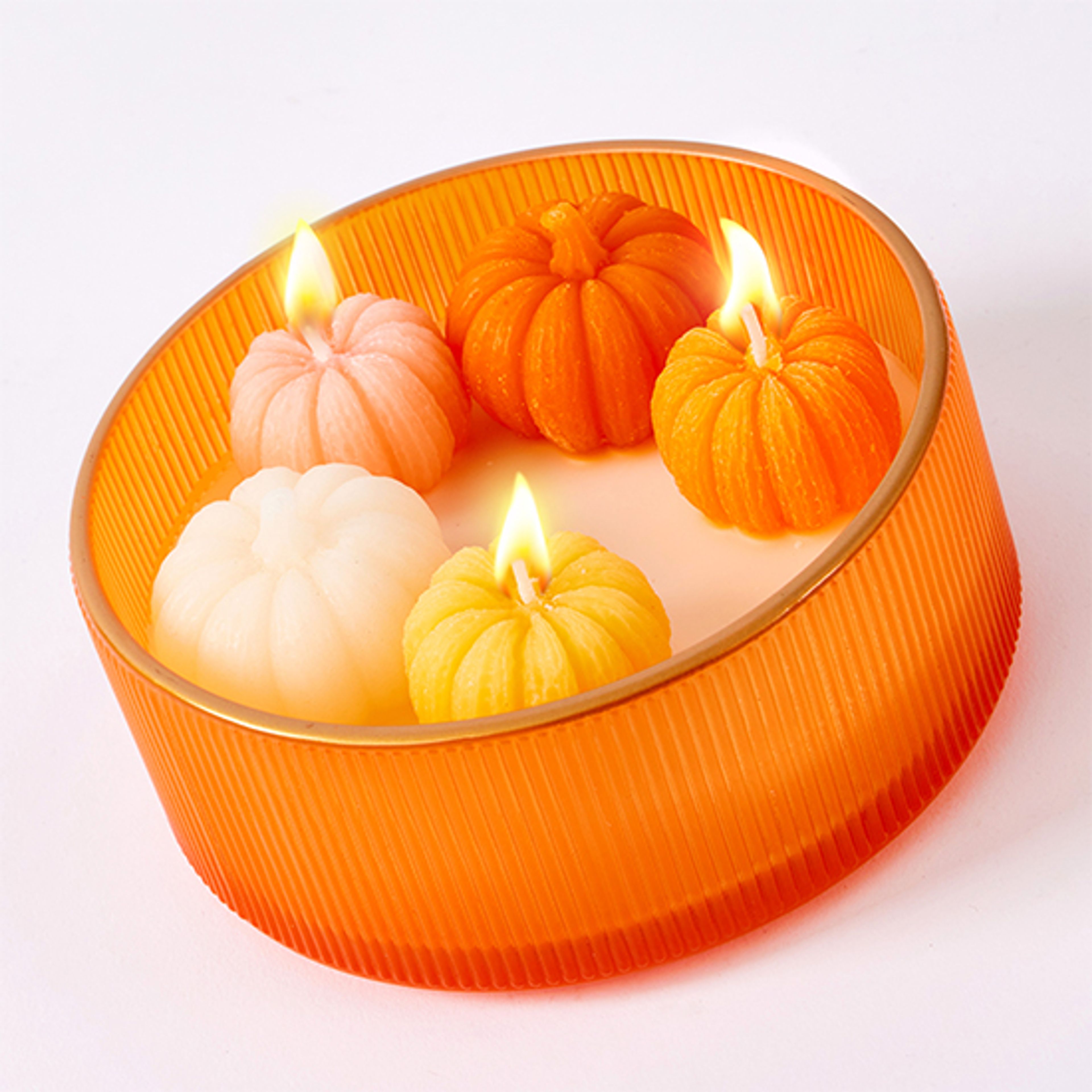 Fall Pumpkin Candles