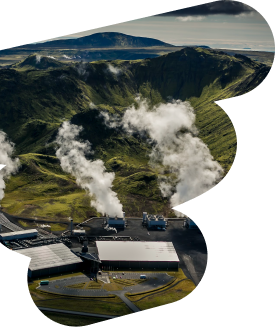 Climeworks direct air capture facility in Iceland