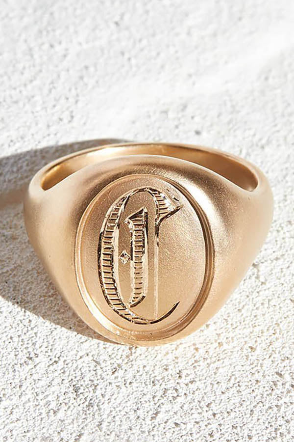 Oval Signet Ring