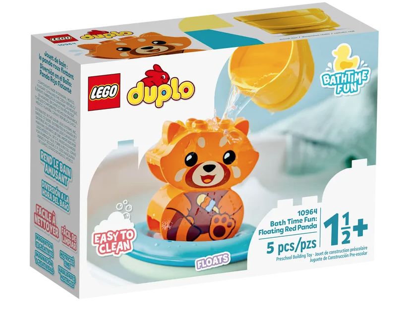 LEGO® DUPLO® My First Bath Time Fun: Floating Red Panda