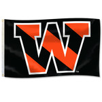 University Blanket & Flag Stadium Flag Striped W 3'x5' 2 Ply