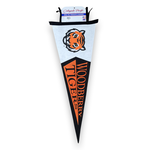 Collegiate Pacific Pennant 12x32 Tiger Head Flock Plus