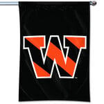 University Blanket & Flag Jardine Home Flag Durawave Striped W 40"x27"