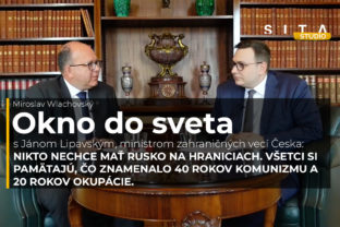 Minister Jan Lipavský v rozhovore s Miroslavom Wlachovským vo video podcaste SITA s názvom Okno do sveta.