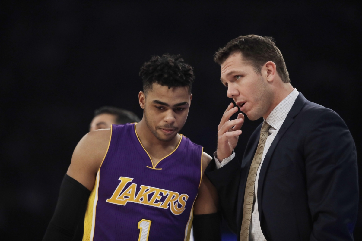 Luke Walton, D'angelo Russell