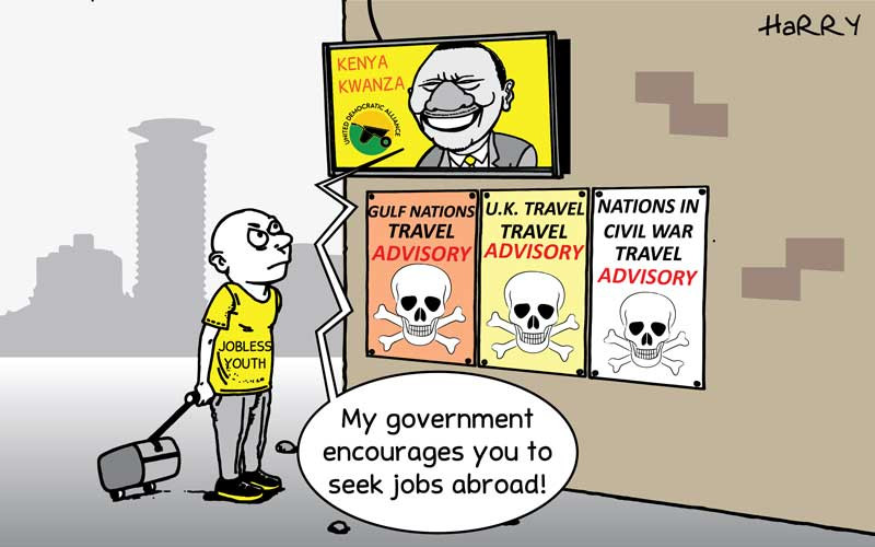 Travel advisory vs jobs