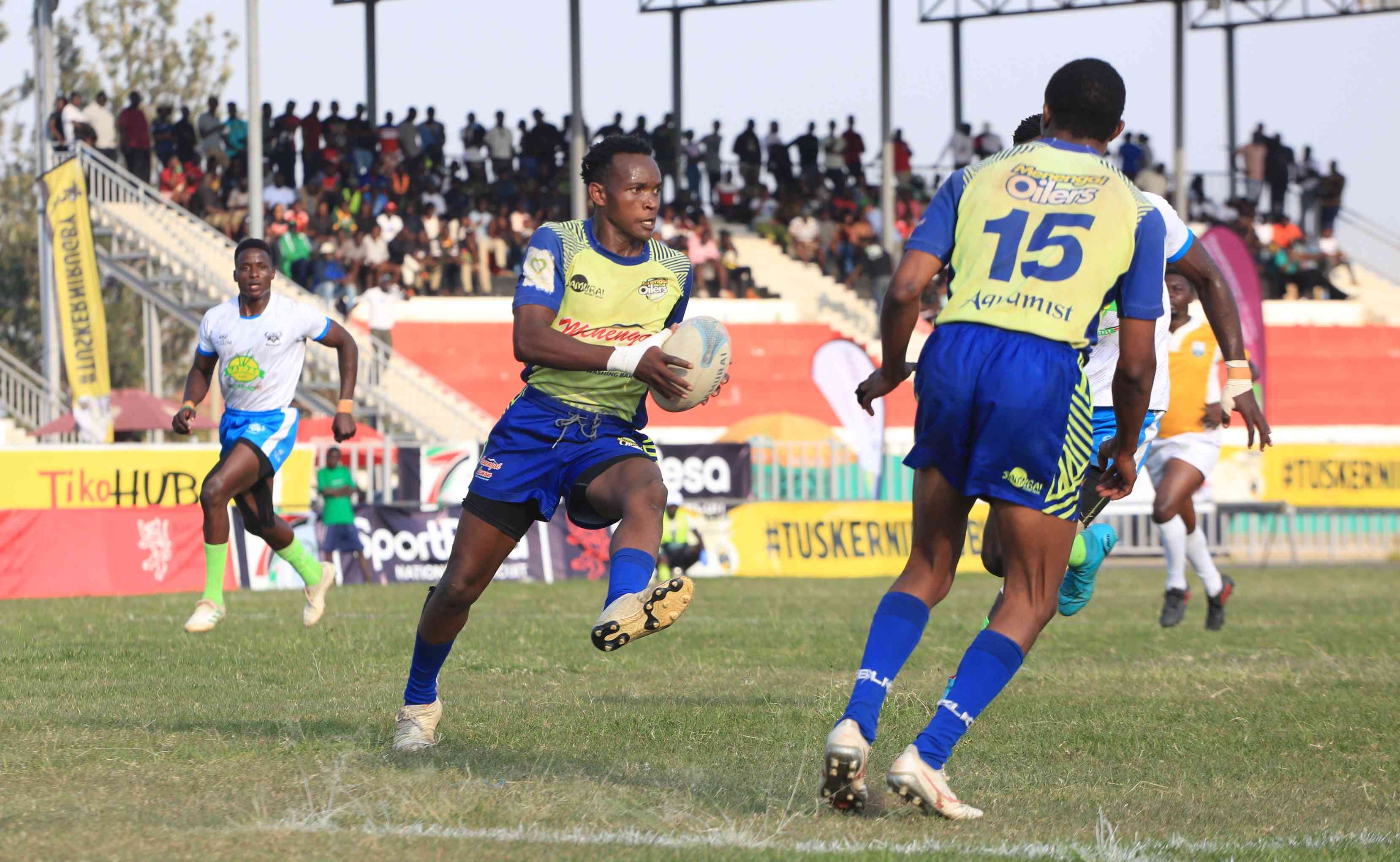 Menengai Oilers, KCB and Strathmore Leos sail through Kabeberi 7s quarters