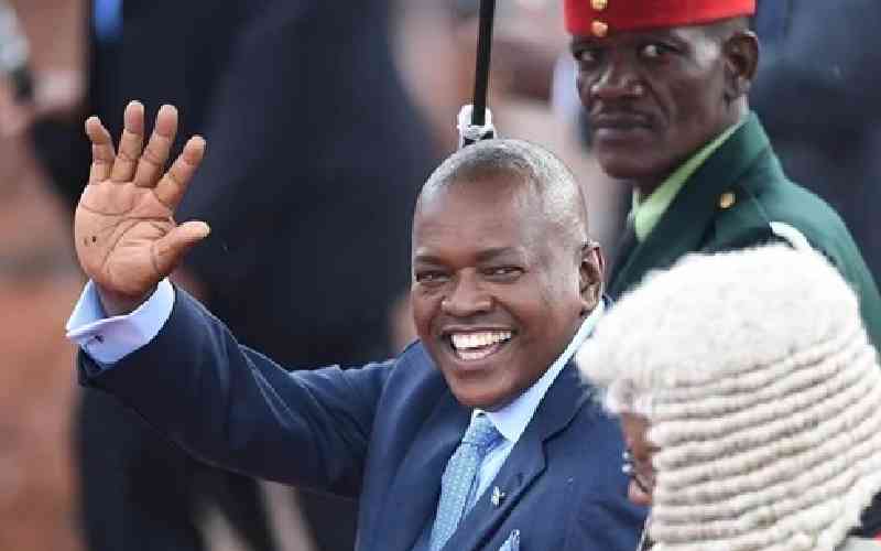 Botswana's President Masisi launches party manifesto, eyes re-election